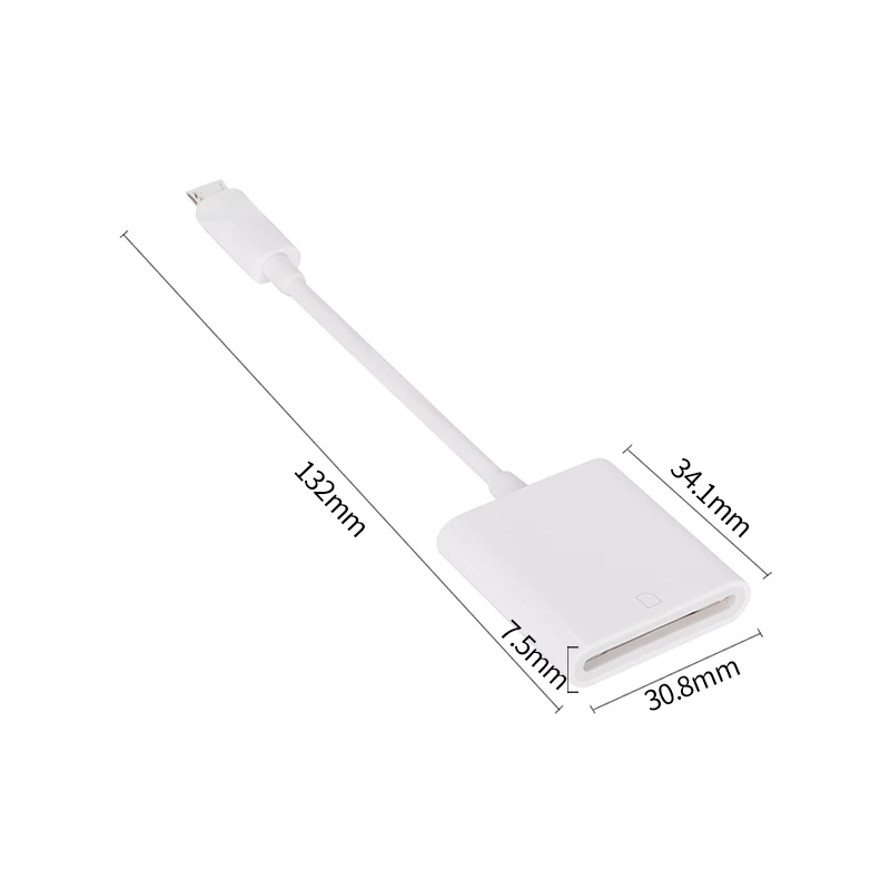 Micro USB к SD кардридеру устройство для чтения камеры OTG кабель адаптера данных Samsung