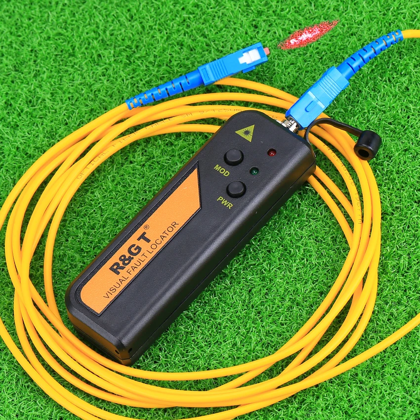 1 мВт красный источник света Визуальный дефектоскоп тестер волоконно