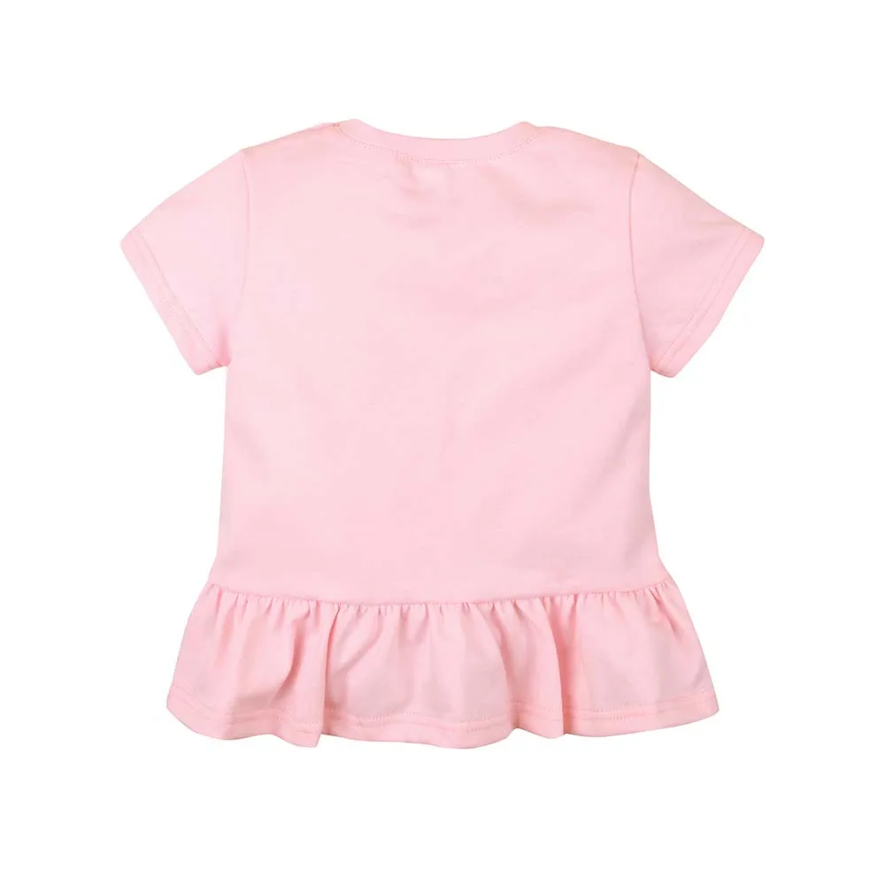 Футболка BOSSA NOVA для девочек 'Фламинго' | Мать и ребенок