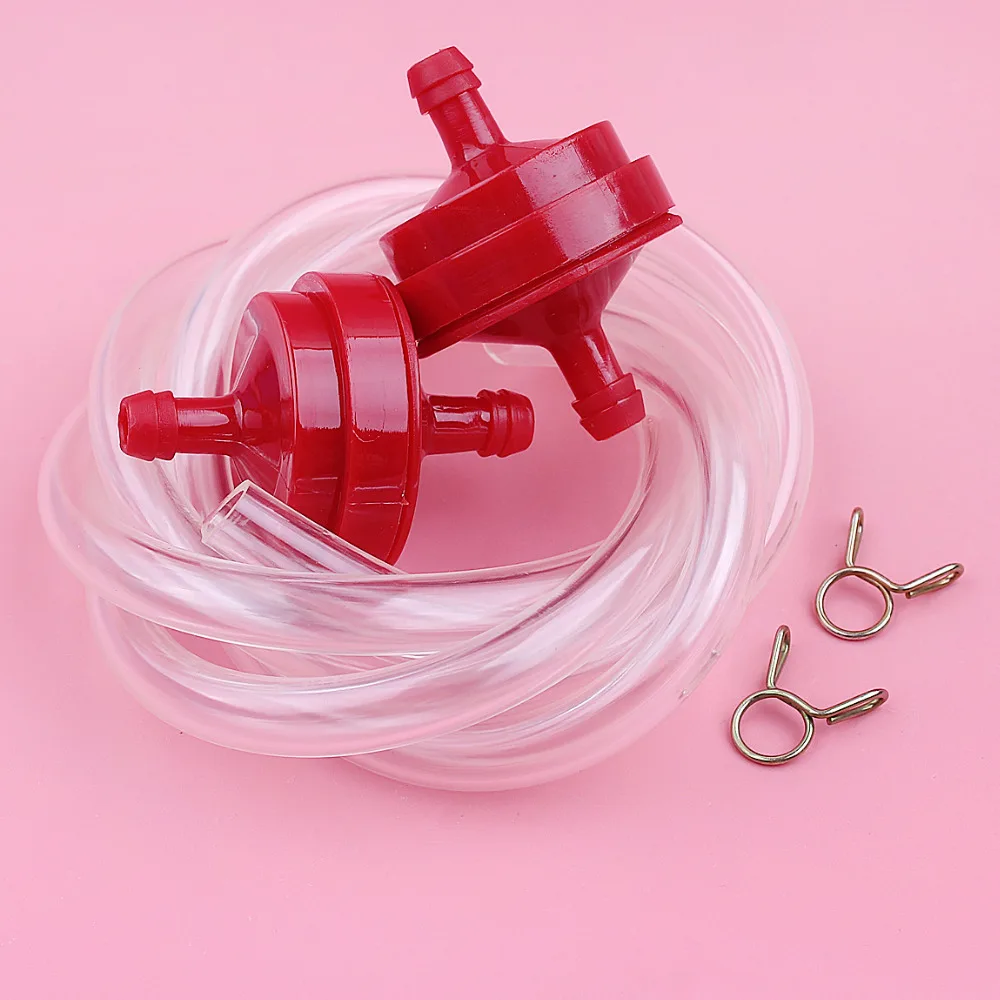 

Fuel Filter Line Hose Clamp Kit For Briggs Stratton 298090 4105 298090S 5018B 5018H 5018K Mower Trimmer Engine Replace Part