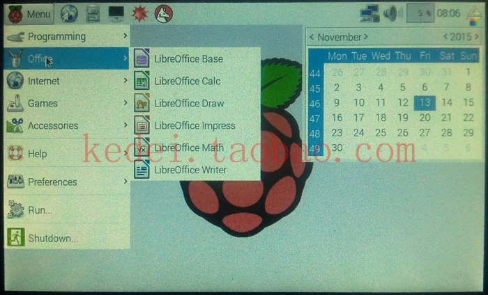 DYKB Raspberry Pi 5 дюймов 800x480 USB HDMI ЖК-дисплей резистивный сенсорный экран модуль