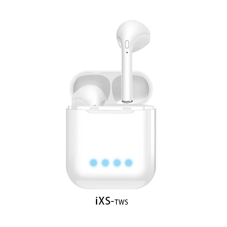 iXS Standard IXS TWS мини беспроводные Bluetooth наушники 5,0 стерео наушники с зарядным устройством микрофон для xiaomi huawei всех смартфонов - Цвет: iXS Standard