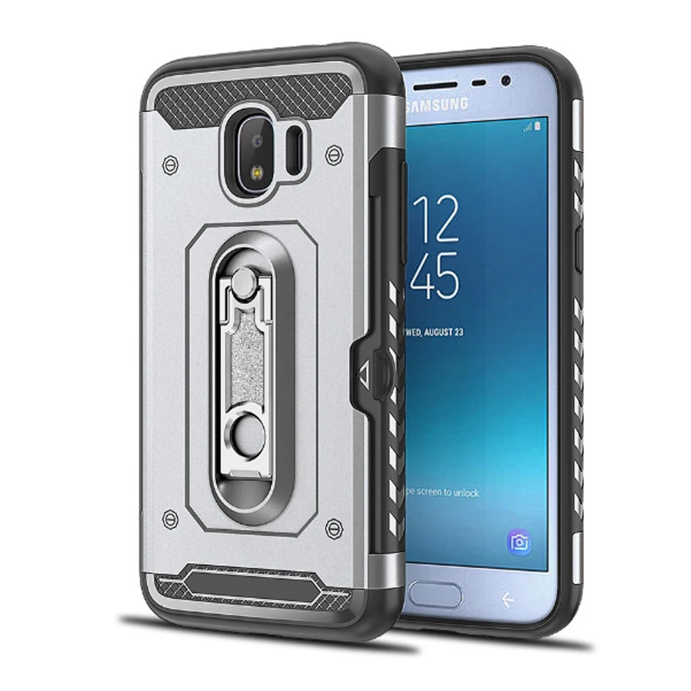 Чехол-Кошелек Shock Sunda с отделением для карт Samsung Galaxy A8 Plus 2018 металлический чехол