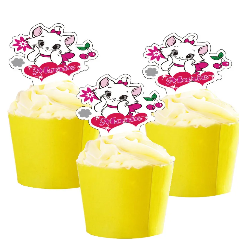 50 шт. Милая Маргаритка Мари Дейзи Дональд утка искусственный Топпер для