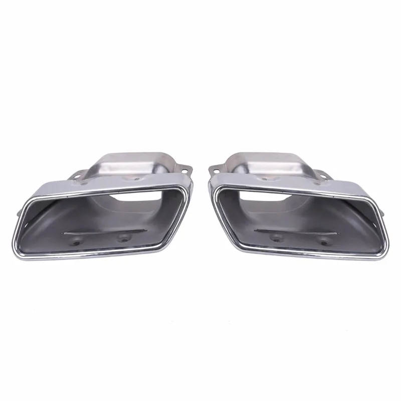 Wisengear для Benz Chrome выхлопные трубы глушитель советы Mercedes W221 W164 AMG W166 W251 W216 2005 2013