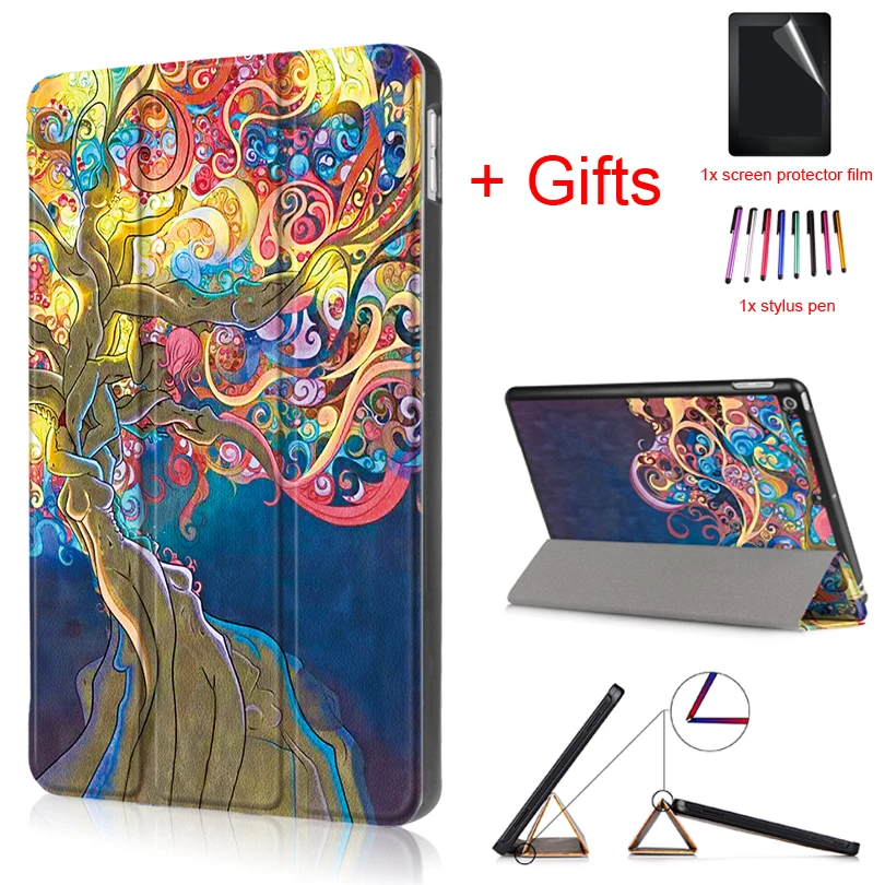 Умный Магнитный чехол для iPad 9 7 2017 2018 Новый A1822 A1823 A1893 A1954 из искусственной кожи