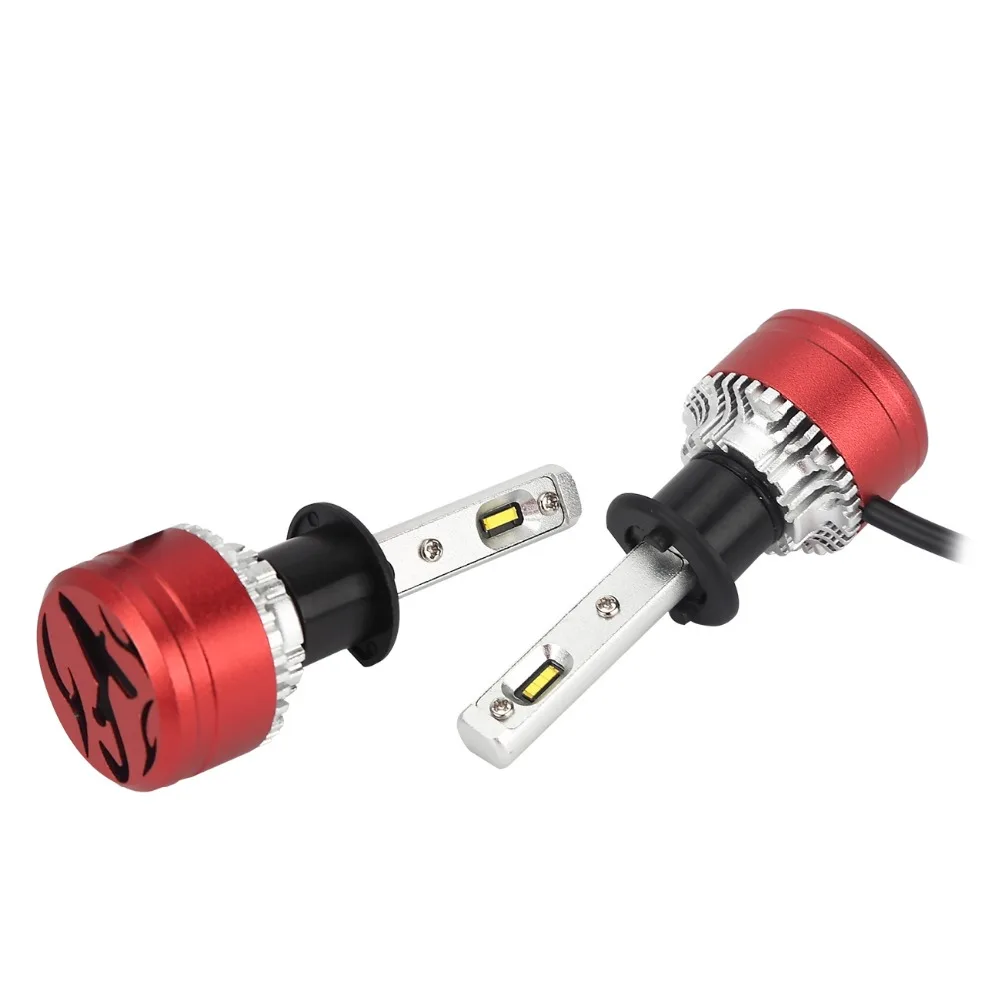 PAMPSEE DDR8 H1 H3 H11 H7 Led H4 автомобиля источник света Plug& Play внедорожник лампы 12 В 60 Вт 9600LM 6000 К белый CSP чипы драйвер авто фары