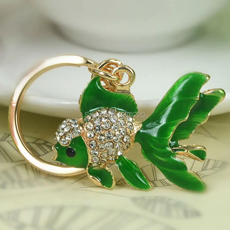 Брелок для ключей в виде бабочки хвоста рыбы | Украшения и аксессуары