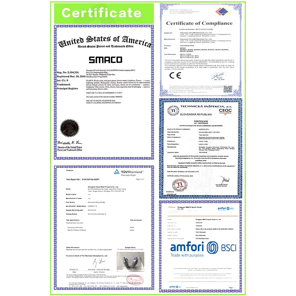Мини баллон кислорода для подводного плавания оборудование дайвинга SMACO мини
