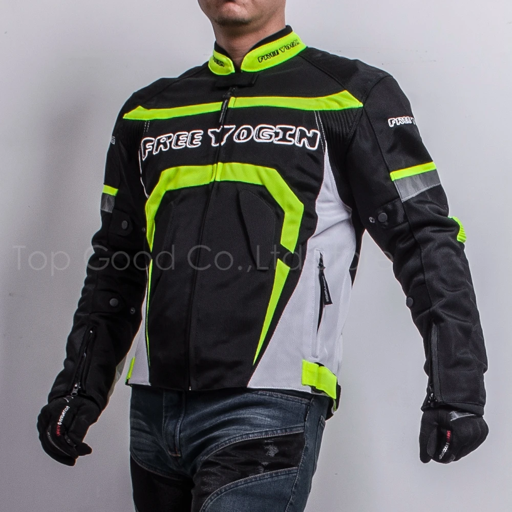 Куртка из сетчатой ткани для мотоциклов летняя одежда дышащий жесткий защитный