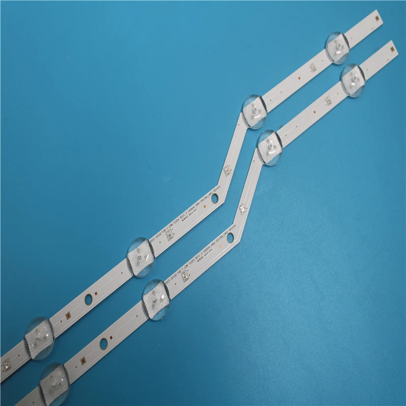 Новая Оригинальная Светодиодная лента 2 шт./компл. 7 светодиодов 620 мм для Samsung