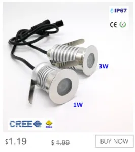 1 Вт 60D/120D светодиодный мини-прожектор DIY шкаф шоу корпус потолочный светильник AC85-277V вход затемнения 25 мм вырез светильник 9 шт./компл