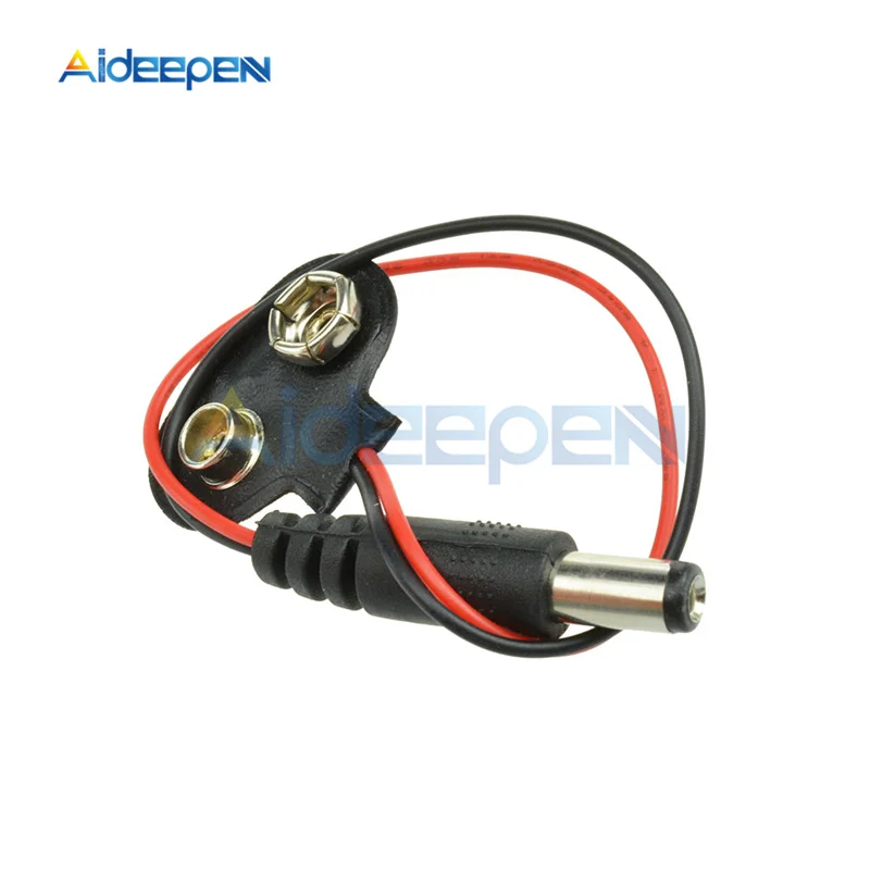 5 шт./лот 9 в держатель аккумулятора зажим Штекерный соединитель для черный