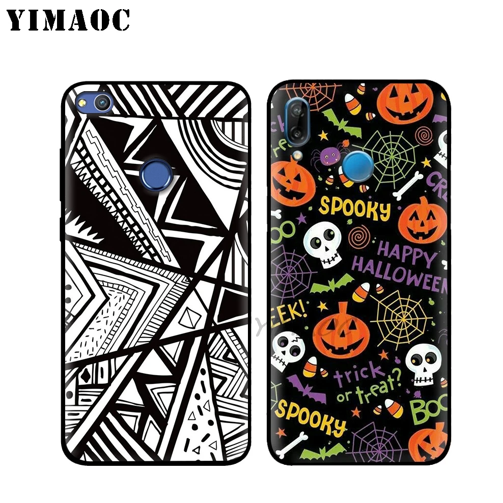 Мягкий чехол YIMAOC для Huawei P30 P20 Pro P10 P9 P8 2015 2017 P Smart Plus Z 2019 Nova 5i 4 3 3i 2i Lite |