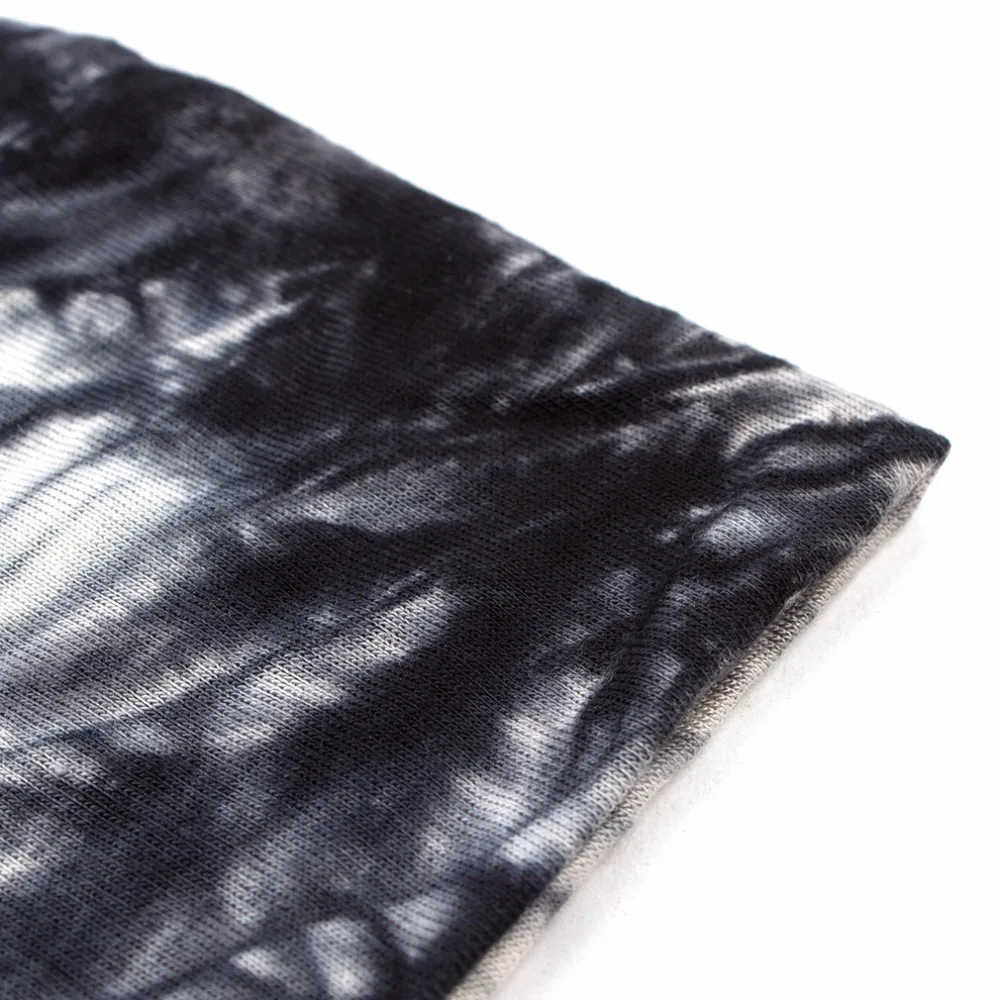 Geebro Женская покраска для волос с принтом твист стрейч эластичная повязка девочек