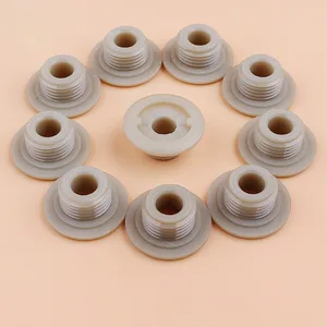 10 шт.лот китайская цепная пила 2500 3800 масляный насос червячная передача для Komatsu Zenoah G2500 25cc 38cc 2-тактные маленькие газовые бензопилы