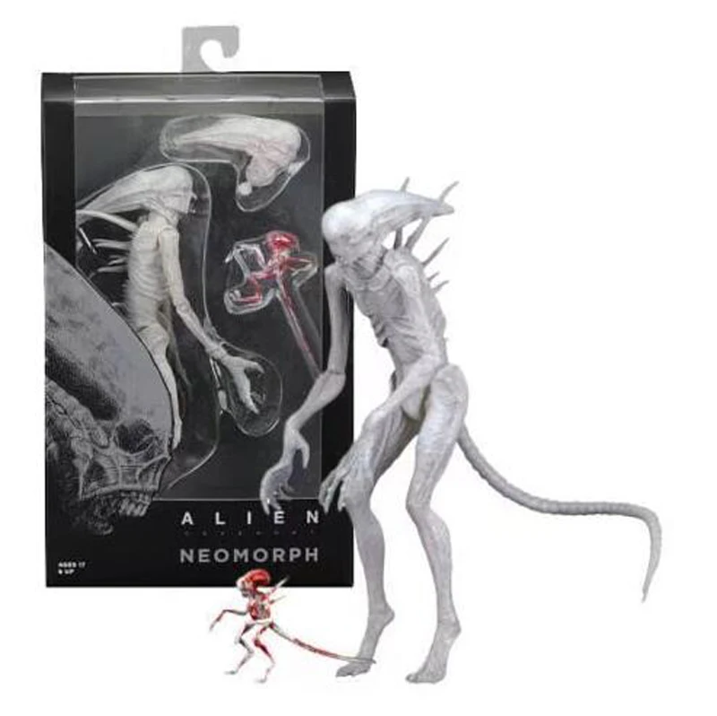 6-9 дюймов инопланетянин NECA vs фигура хищника чужой завет Xenomorph Neomorph существо пакет