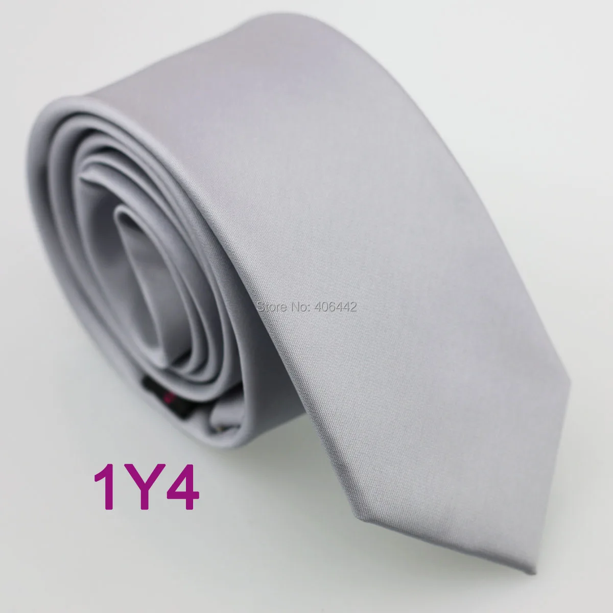YIBEI Coachella тонкий галстук Серебряная фототкань галстук|skinny tie|slim tienarrow tie |