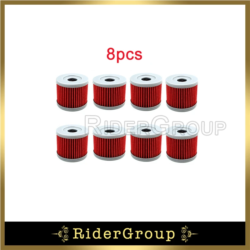 8pcs Масляный фильтр для XRX125 RX125D RT125 DF 9.9HP 15HP GA125 круиз epicuro UC150 - Цвет: 8pcs