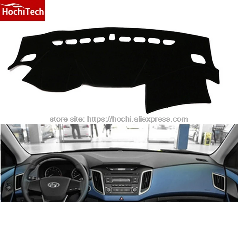 

Защитный коврик HochiTech для приборной панели Hyundai ix25, 2014, 2015, 2016