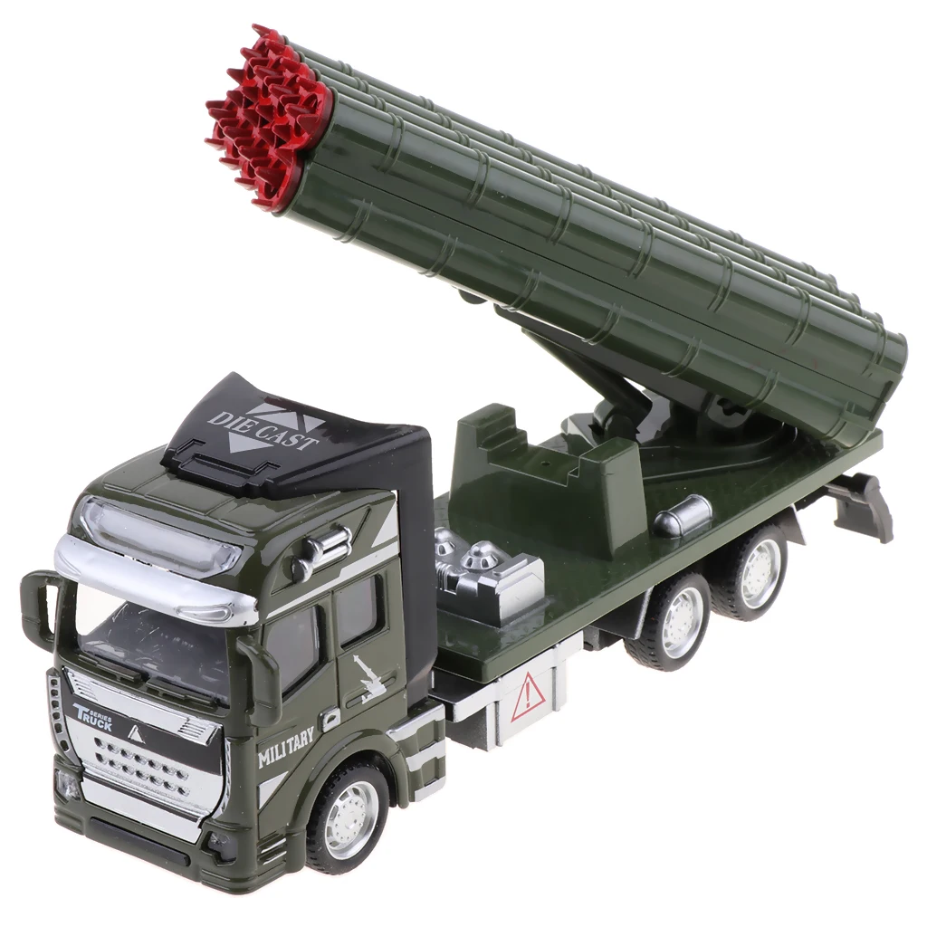 Magiидеально 1:48 литая металлическая модель грузовика откатная Военная Инженерная