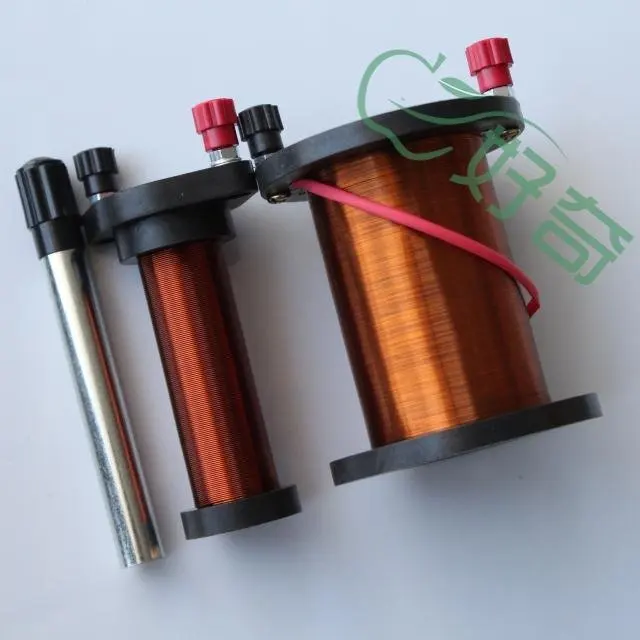 demonstration of primary and secondary coil physic lab instruments laboratory equipment electrical experiment tools |