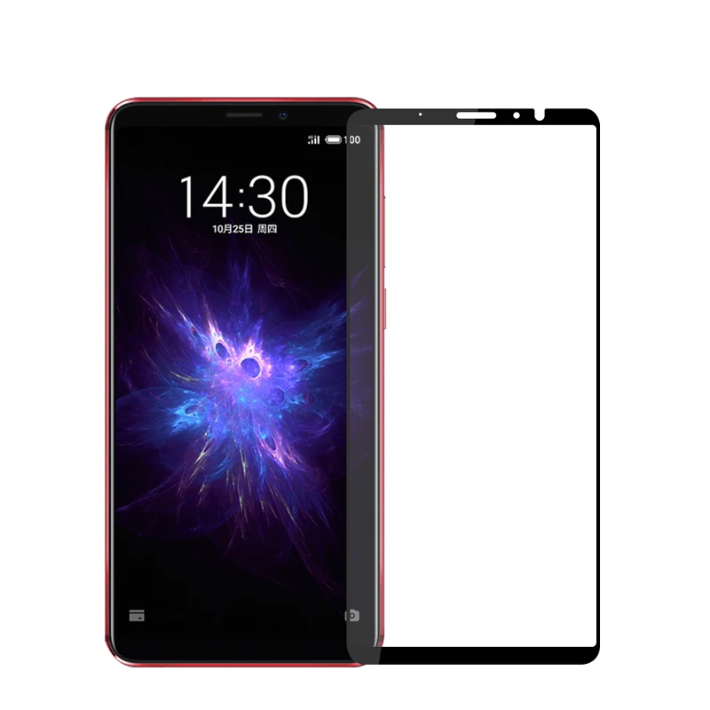 Черный Для Meizu Note 8 закаленное стекло MOFi 9H Защитная пленка для Meizu Note 8 Защита экрана закаленное стекло - Цвет: Черный