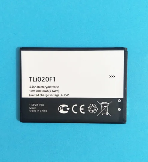 Аккумулятор AZK TLI020F1 для TCL J720T J726T Alcatel One Touch Pop 2 5042d C7 2000 OT-7040 1 шт. 7040 мА/ч | Мобильные