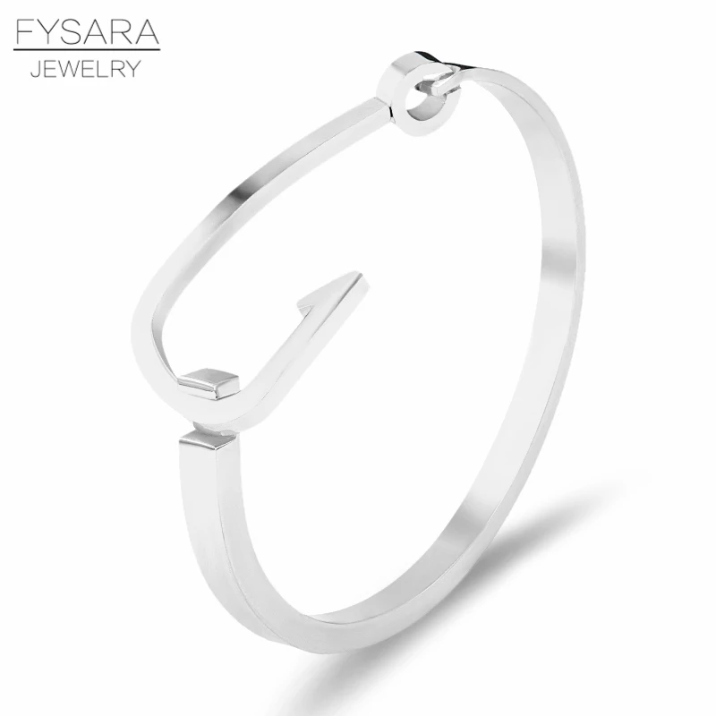 FYSARA преступностью панк крупной рыбы браслеты крючки & для Для мужчин ювелирные