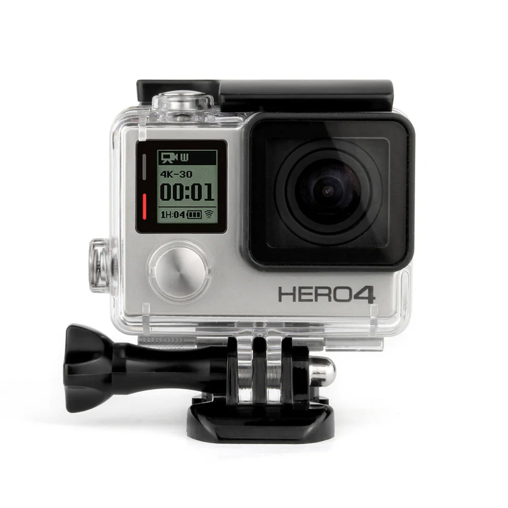 GoPro Hero 4 Подводный Водонепроницаемая Дело Жилищного Замена для Go Pro и 3 + плюс |