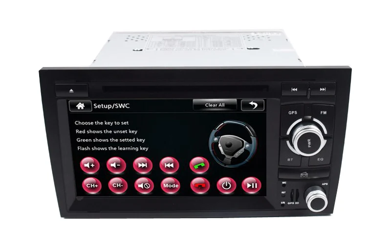 2din автомобильный DVD GSP Navi для Audi A4 GPS (2002 2008) S4/RS4/8E/8F/B9/B7 с Bluetooth Радио RDS CAN шина
