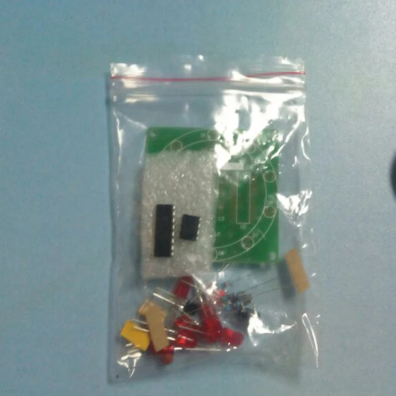 Электронный NE555 CD4017 Колесо Фортуны DIY Kit повезло проигрыватели сварки обучение