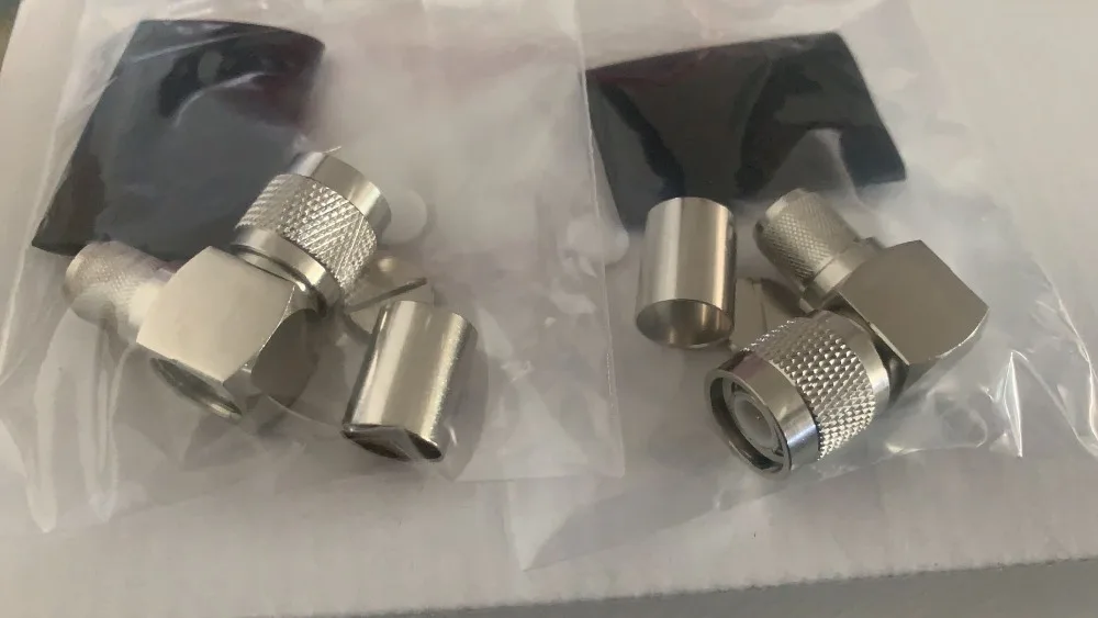 

Бесплатная доставка 5 шт. TNC обжимной штекер R/A для RG8 RG213 RG214 коаксиальный кабель RF разъем