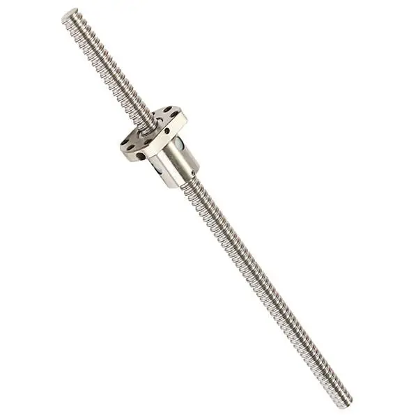 SFU1204 150 200 250 300 350 400 450 500 550 мм C7 прецизионный шариковый винт с 600 фланцевой гайкой BK /