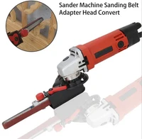 sander machine sanding belt adapter head convert m10m14 electric angle grinder 100 115 mayitr woodworking grinding power tools