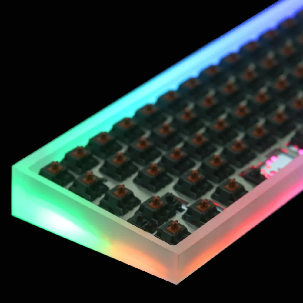 Полностью собранная клавиатура TOFU 60% с DZ60 PCB Gateron mx бесшумные переключатели