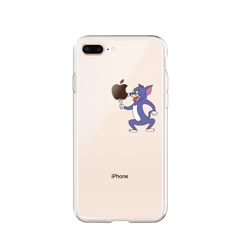 10 Чехол с милым узором для iPhone XS Max XR 11 Pro Max Модный прозрачный мягкий чехол из ТПУ для iPhone X 10 8 7 6S Plus 5 5S SE 11 - Цвет: 10