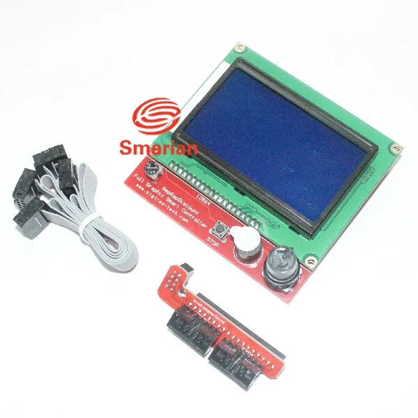 Smarian официальный набор 3D принтеров для Arduino Mega 2560 R3 + RAMPS 1 4 контроллер LCD 12864 6