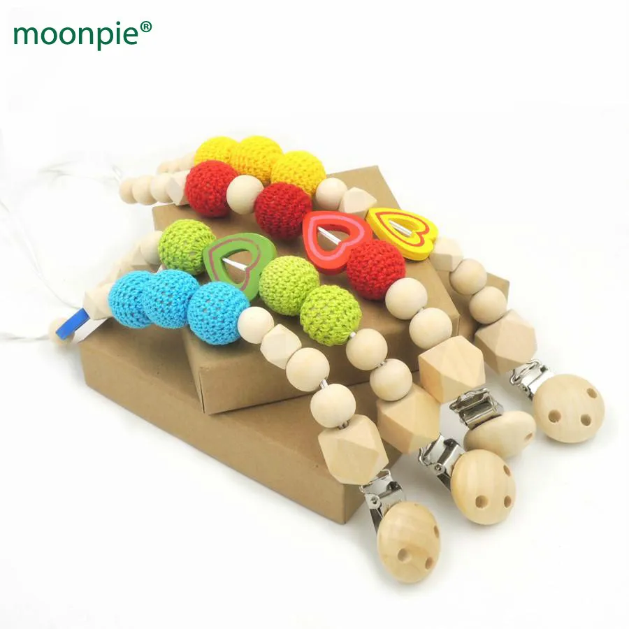 4 шт. деревянные бусины держатели для пустышки|bead bear|bead chainbead divider |