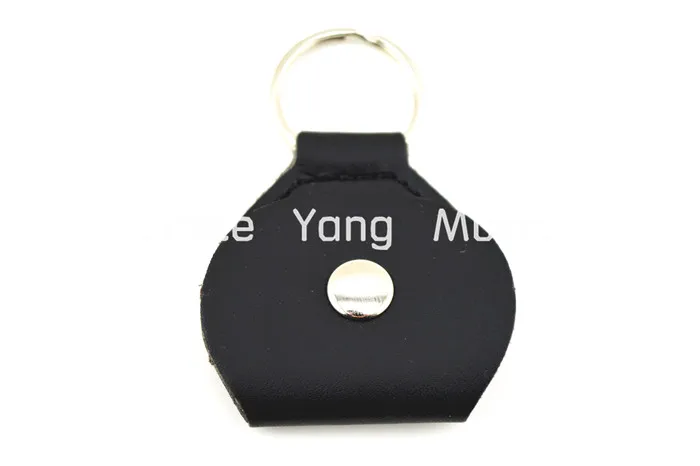 Черный кожаный держатель для гитары + 5 шт. медиаторов Niko Бесплатная доставка|leather