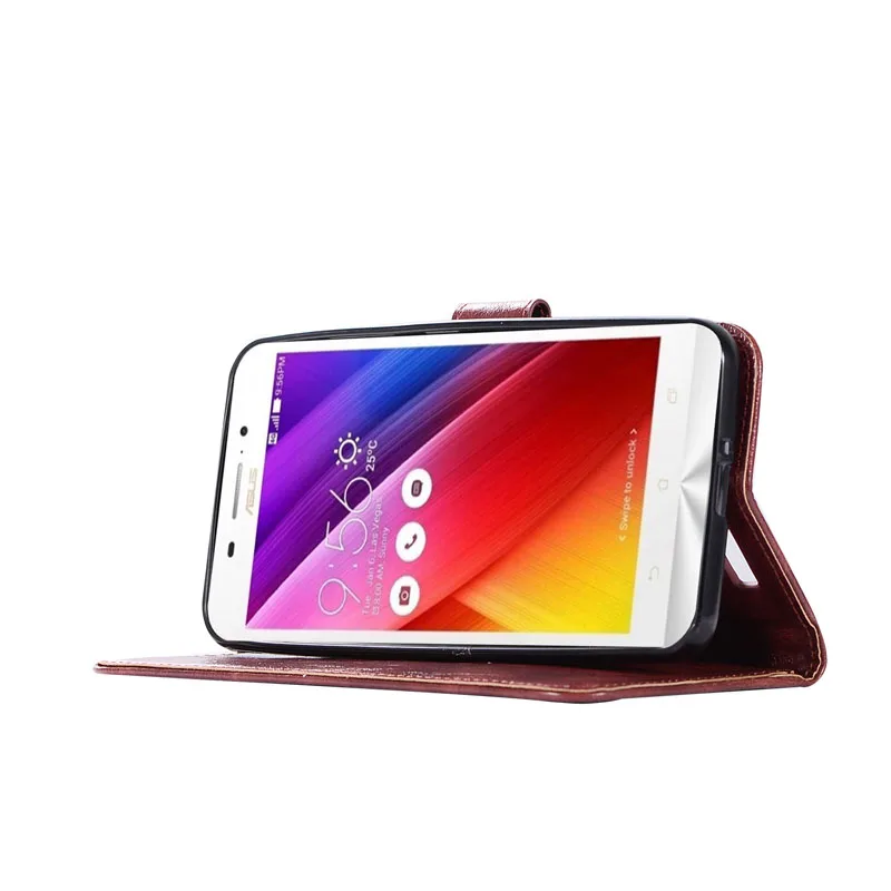 Чехол книжка в стиле ретро для Asus Zenfone Max ZC550KL чехол из искусственной кожи с