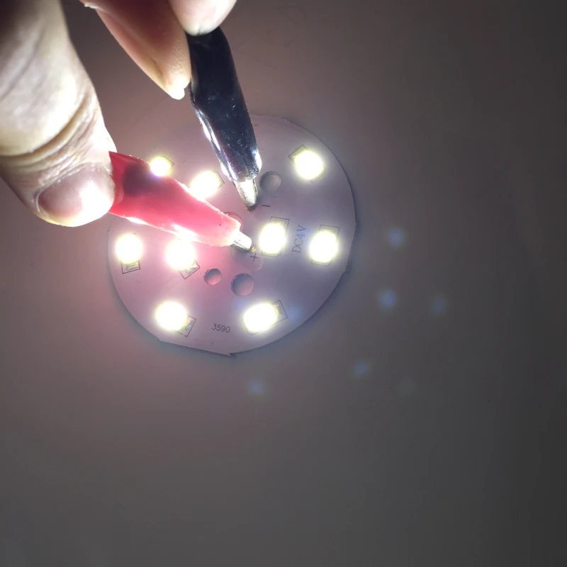 10 шт. маленькая круглая световая панель 4 в светильник мм 5 Вт|board led lights|led lightboard |