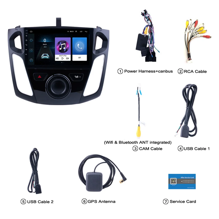 9 дюймовый 2.5D IPS закаленный HD мультисенсорный экран Android 8 1 NAVI для ford focus 2012-2015 с