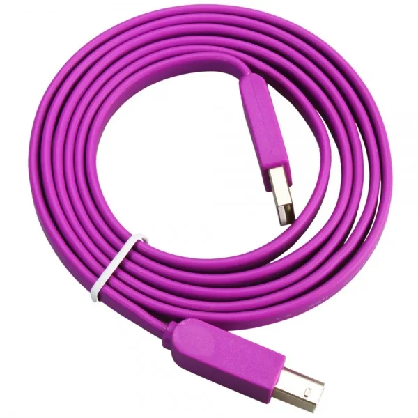 30FT без каблука Тип USB 2 0 мужчине B принтера фиолетовый|Соединители| |