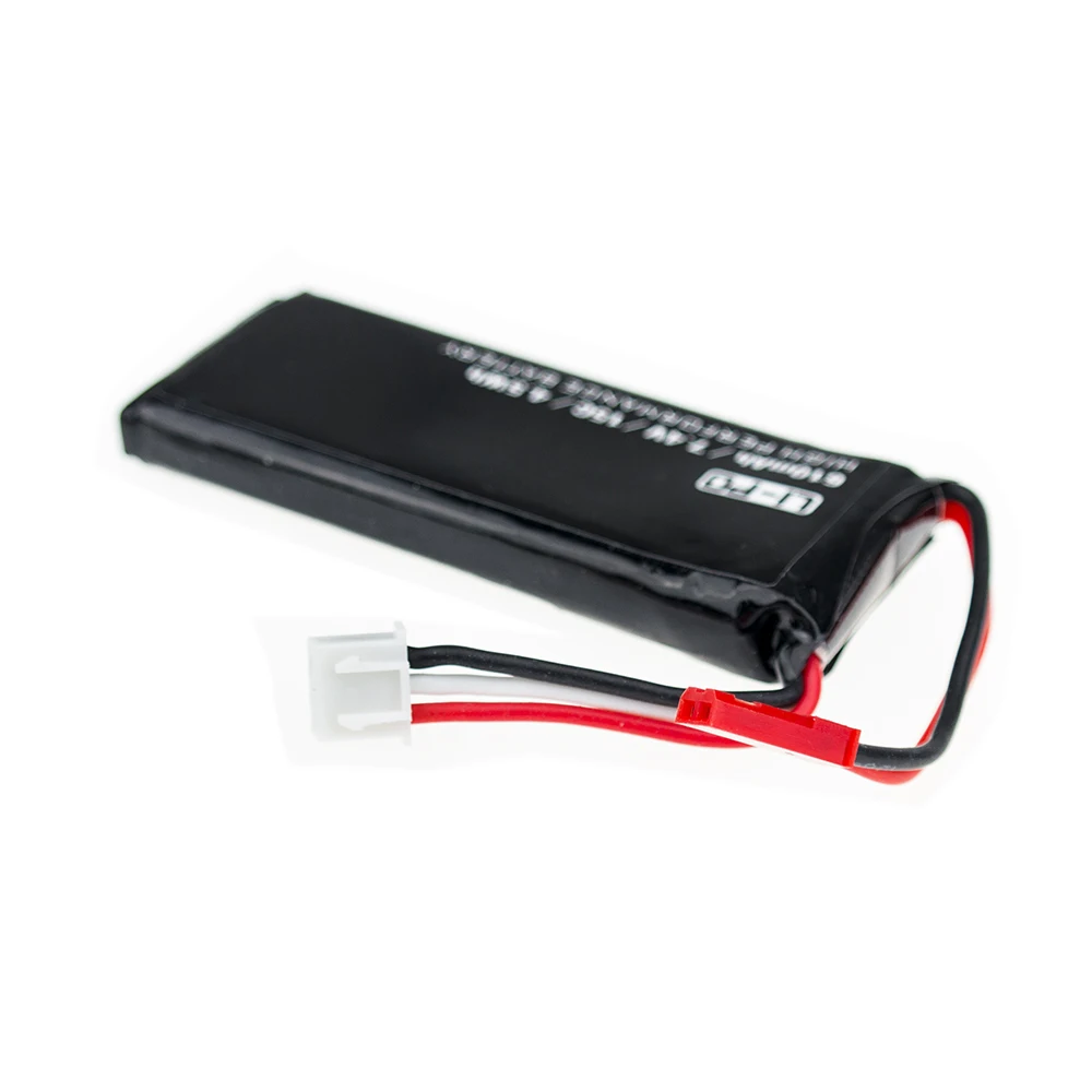 Аккумулятор Lipo 7 4 в 610 мАч 15C Вт/ч с зарядным устройством 2s USB для hubsan X4 H502S H502E