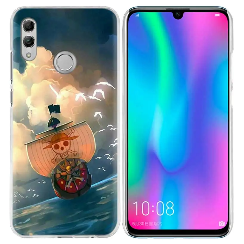 01 Одна деталь аниме чехол для huawei Honor 8X Y9 9 10 Lite Play 7C 8C 8S 8A фотоаппаратов моментальной печати 7S 7A Pro V20 20i Y6 Y7 Y5 жесткий чехол из ПК для телефона Coque - Цвет: 01