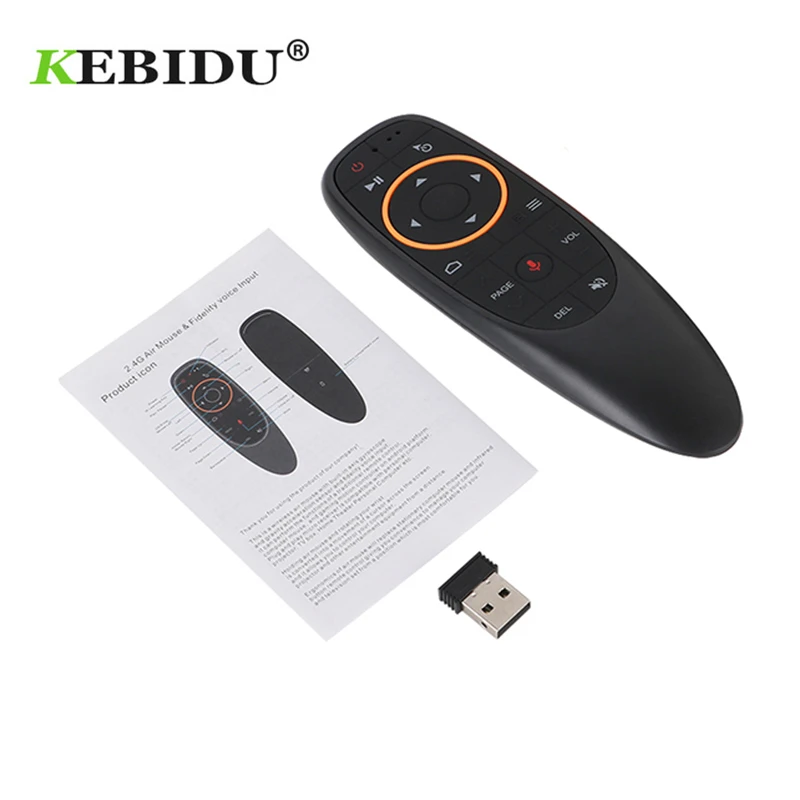 Kebidu G10s Fly Air Mouse мини пульт дистанционного управления G10 беспроводной 2 4 GHz для Android
