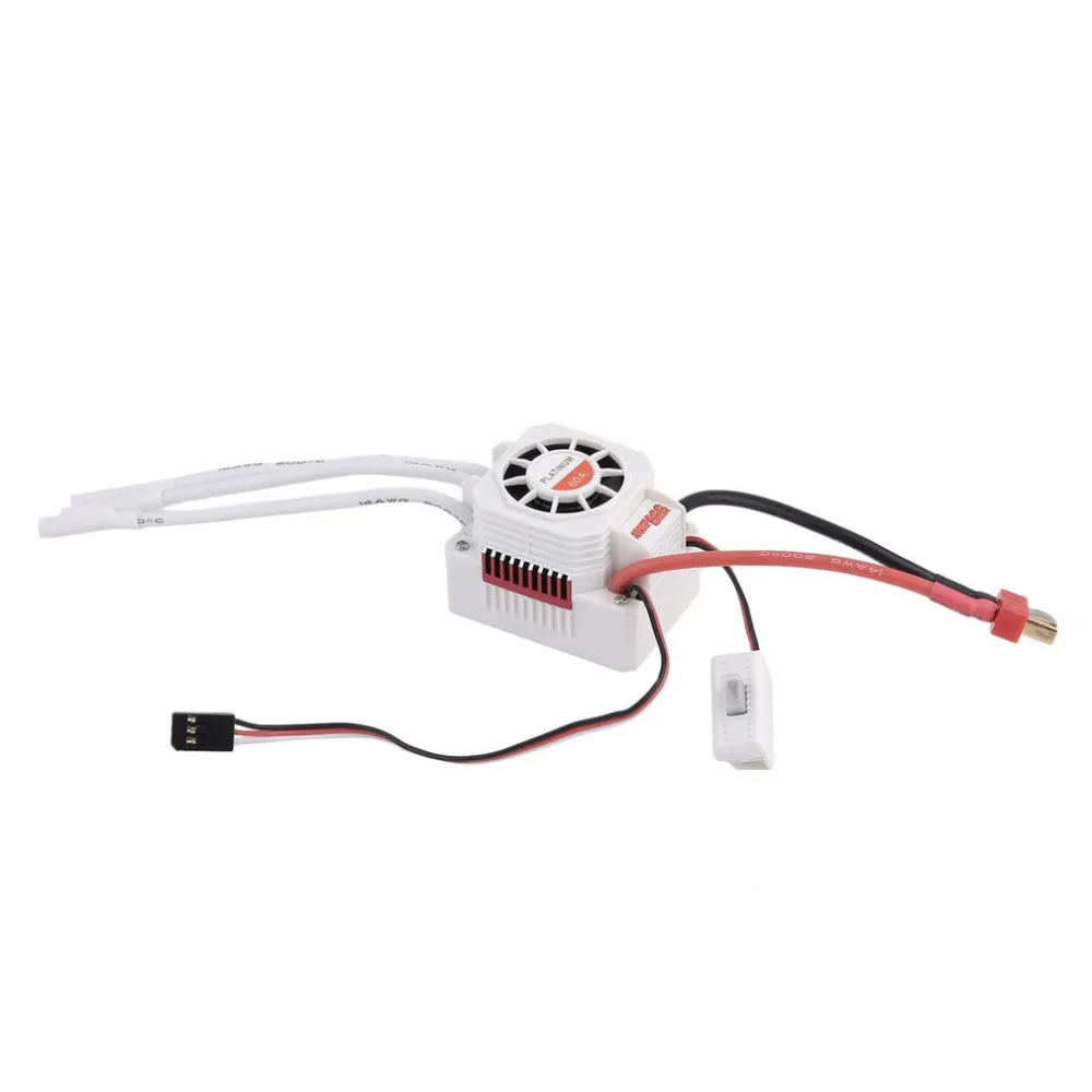 Платиновый водонепроницаемый 3650 4300KV бесщеточный двигатель с 60A ESC комбо подходит