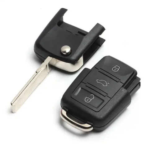 Дистанционный ключ для Volkswagen Passat Beetle Golf Bora Polo Skoda Fabia 434 МГц ID48 чип P/N: 1J0 959 753 Ач|Ключ