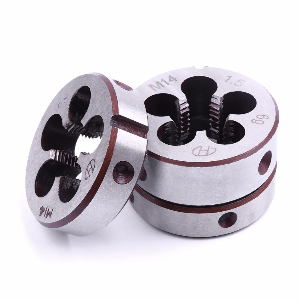 1 шт. легированная сталь M14x1/1,25/1,5 мм резьба под давлением инструмент для нарезки резьбы правый ручной винт под давлением для обработки пресс-форм стальные чугунные медные инструменты